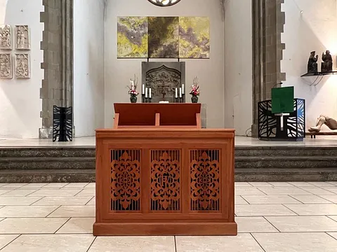 Altar, Kerzen, Kirche.