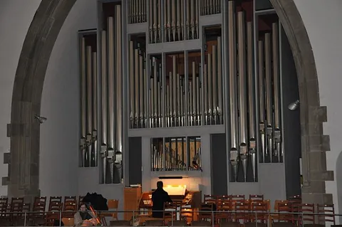 Kirchenorgel, Innenraum.